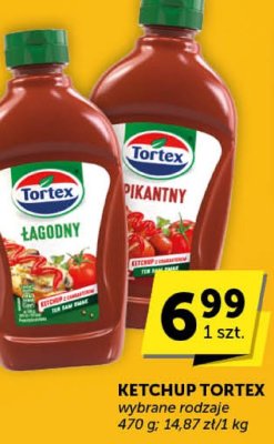 Ketchup Tortex łagodny promocja w Groszek