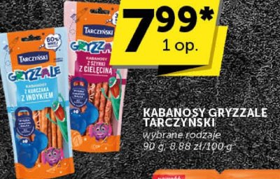 Kabanosy Gryzzale Tarczyński promocja w ABC