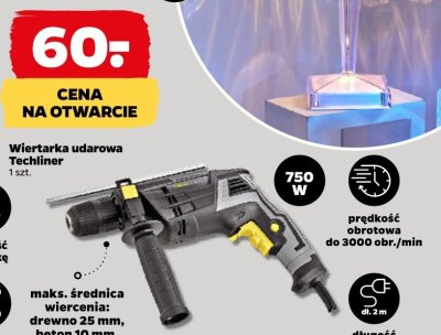 Wiertarka udarowa Techliner promocja w Netto