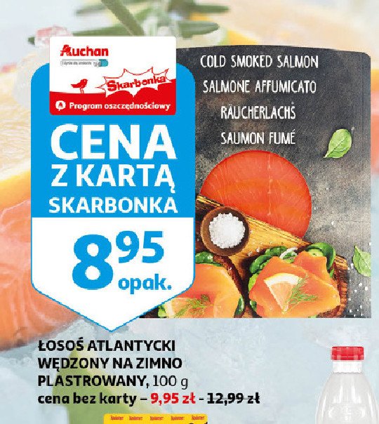 Łosoś atlantycki wędzony promocja w Makro