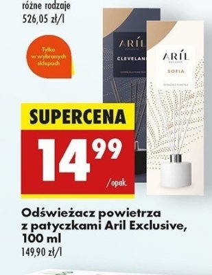 Pachn膮ce patyczki cleveland Aril exclusive promocja