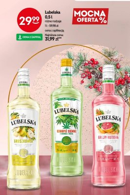 Wódka Lubelska 0,5l różne rodzaje promocja w Żabka