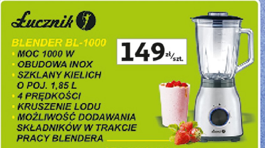 Blender bl-1000 Łucznik promocja w Auchan