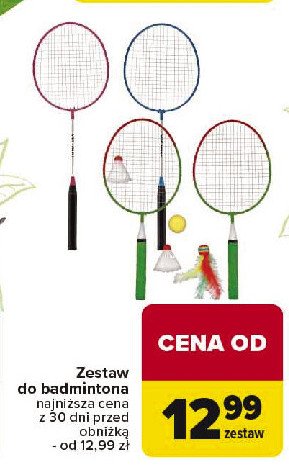 Zestaw do badmintona promocja w Carrefour