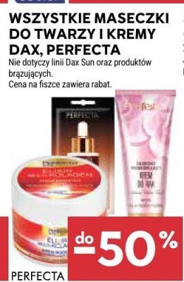 Maseczki do twarzy i kremy DAY PERFECTA promocja w Stokrotka