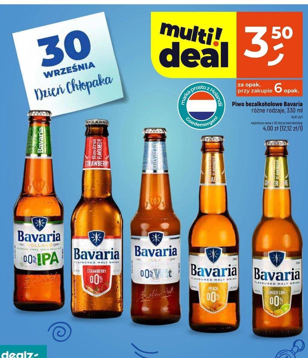 Piwo Bavaria 0.0% strawberry promocja