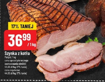 Szynka z kotła Peapol promocja w POLOmarket
