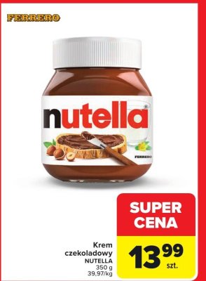 Krem czekoladowy 350 g promocja w Carrefour Market