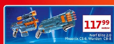 Pistolet elite longshot cs-6 Nerf-n-strike promocja
