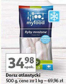 Dorsz atlantycki polędwiczki Myfood promocja