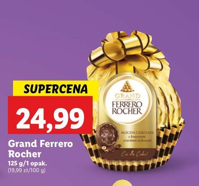 Bombonierka grand Ferrero rocher promocja