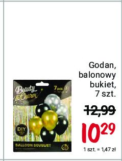 Bukiet balonowy złoto-srebrno-czarny Godan promocja