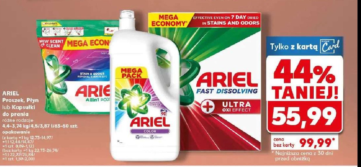 Proszek do prania ultra oxi effect promocja
