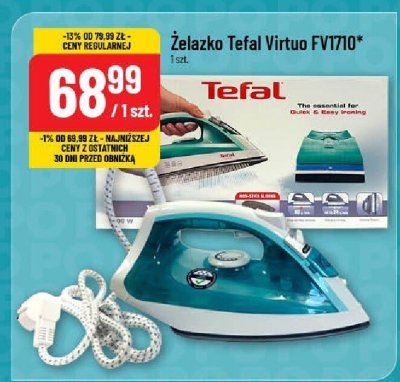 Żelazko Tefal Virtuo FV1710 promocja w POLOmarket