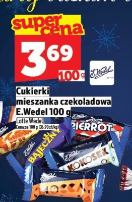 Cukierki mieszanka czekoladowa E.Wedel 100g promocja w TOPAZ