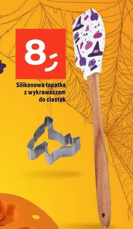 Łopatka silikonowa z wykrawaczem do ciastek promocja