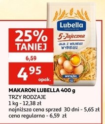 Makaron 5-jaj wst膮偶ki Lubella jajeczna promocja