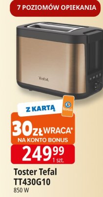 Toster Tefal TT430G10 promocja w Leclerc