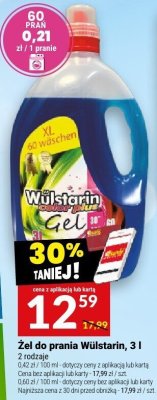 Żel do prania Wülstarin, 3 l promocja w Twój Market