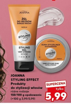 Produkty do stylizacji włosów różne rodzaje JOANNA promocja w Kaufland