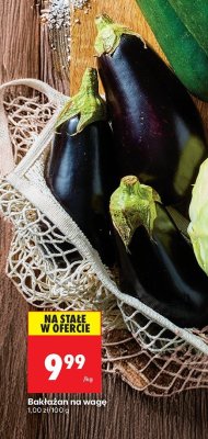 Bakłażan na wagę promocja w Biedronka