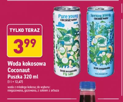 Woda kokosowa niegazowana Coconaut promocja