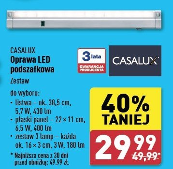 Panel płaski led promocja