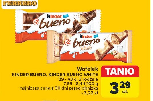 Baton Kinder bueno promocja