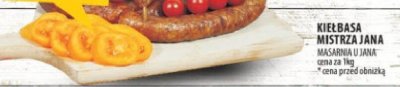 Kiełbasa mistrza Jana masarnia U Jana promocja w Arhelan
