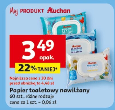 Papier toaletowy promocja w Auchan