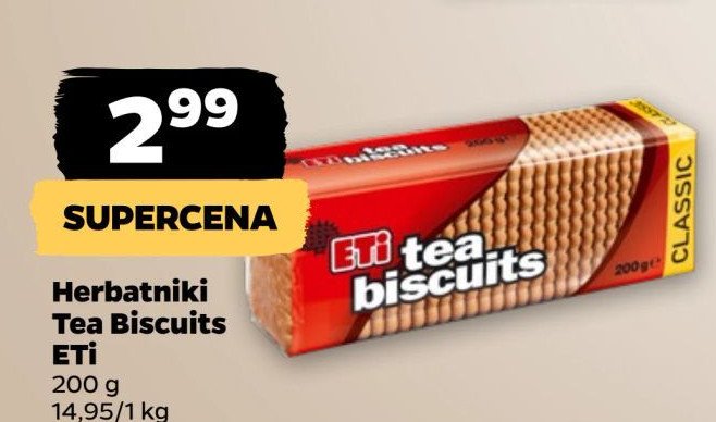 Herbatniki classic Eti petit beurre promocja