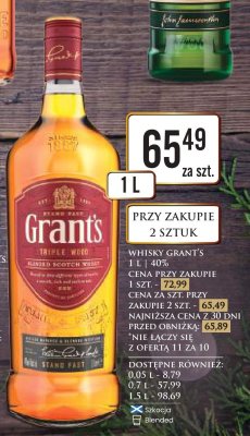 Whisky promocja w Dino