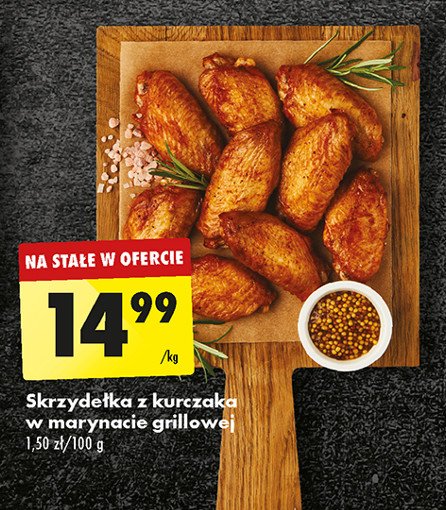 Skrzydełka z kurczaka w marynacie grillowej promocja