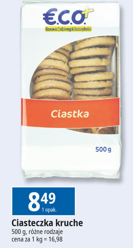 Ciastka chocopiki Eco+ promocja w Leclerc