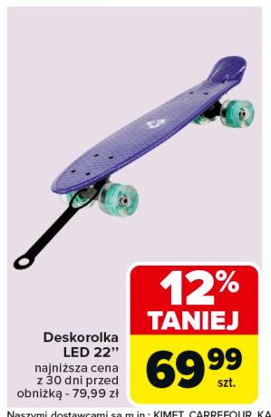 Deskorolka led 22" promocja w Carrefour