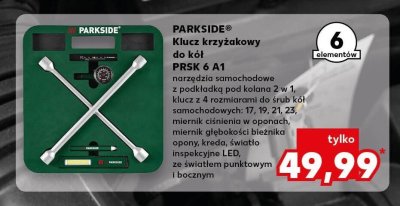 Klucz krzyżakowy do kół PRSK 6 A1 promocja w Kaufland
