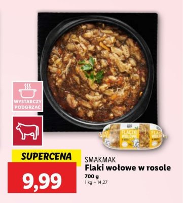 Flaki wołowe w rosole Smak mak promocja