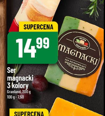 Ser magnacki 3 kolory Uczta serowa promocja