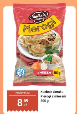 Pierogi z mięsem Kuchnia Smaku promocja w Dino