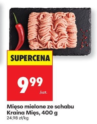 Mięso mielone ze schabu  promocja w Biedronka
