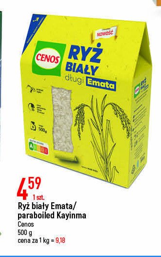 Ryż biały Cenos promocja