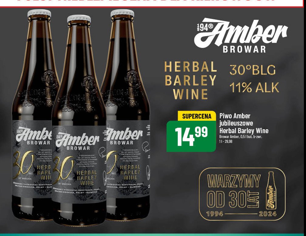 Piwo PIWO BARLEY WINE promocja