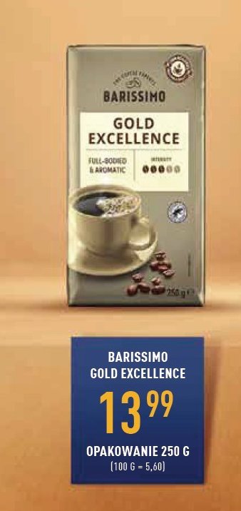 Kawa Barissimo gold excellence promocja