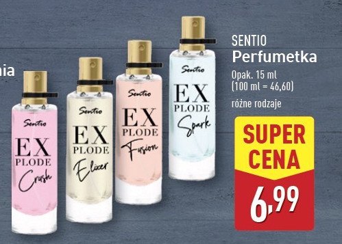 Perfumetka explode crush Sentio promocja w Aldi