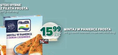 Steki rybne z fileta Frosta promocja w Stokrotka