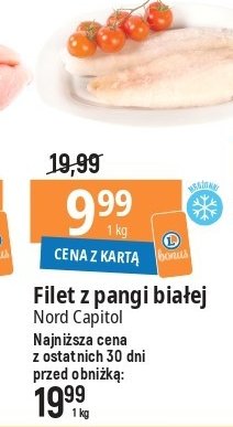 Filety z pangi białej Nord capital promocja