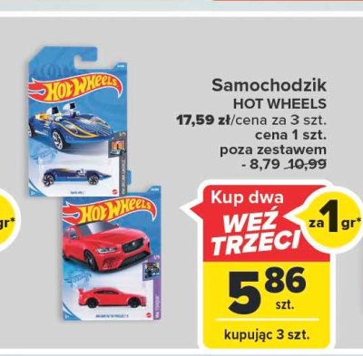 Samochodzik Hot wheels promocja