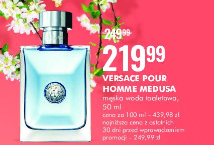 Woda toaletowa Versace medusa promocja