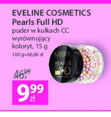 Puder w kulkach cc Eveline pearls full hd promocja