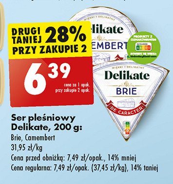 Ser camembert Delikate promocja